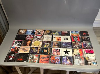Lot Of 40 Rock And Metal CD's