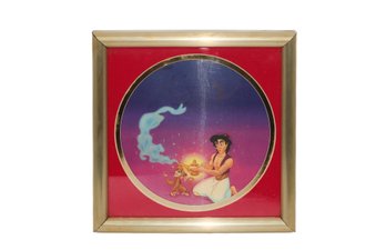 Disney's Aladdin 3D Motion Lenticular Print Holographic W/ COA