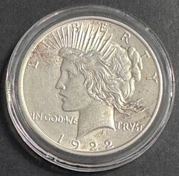 1922-D Peace Silver Dollar