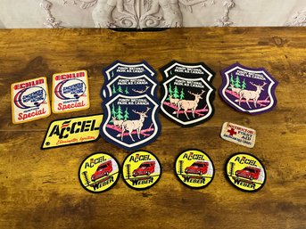 Misc Vintage Patch Lot - National Park - Racing