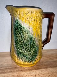 Gorgeous Antique Majolica Pitcher