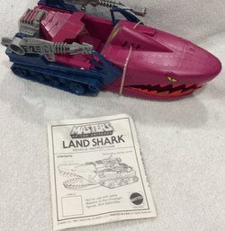 1984 Mattel Masters Of The Universe He-Man Land Shark Vehicle