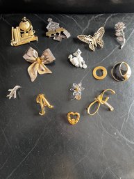 Lot Of 13 Vintage Lapel Pins