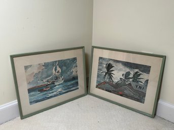 Two Vintage Framed Prints