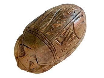 Egyptian Faience Scarab