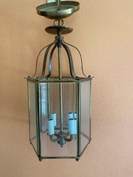 Vintage Brass Light Fixture