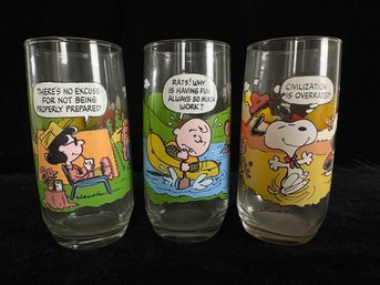 Peanuts Collectible Glasses
