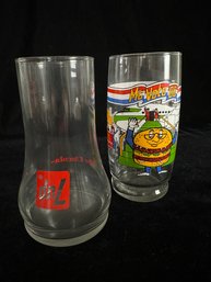 7Up And McVote Collectible Glasses