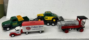 Collectible Car & Truck Bank Lot By ERTL