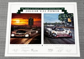 1990 Jaguar Racing Posters