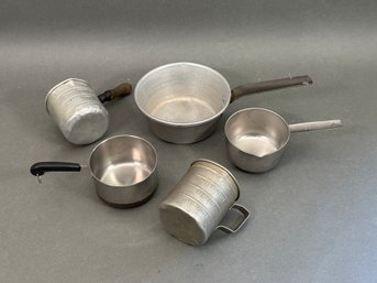Assorted Vintage Measuring Cups: Revere, Wear-Ever & More