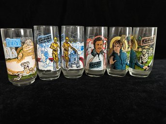 Star Wars Collectible Glasses