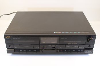 Vintage AIWA Stereo Cassette Deck - Model AD-WX707