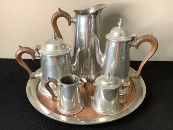 Stiffr Pewter Coffee Tea Set