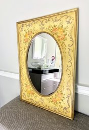 Floral Painted Mirror