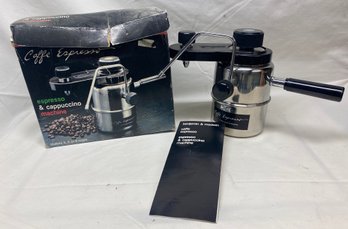 Espresso And Cappuccino Maker