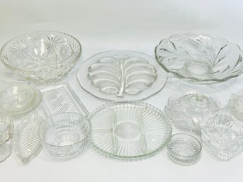 Group Of Decorative Glassware