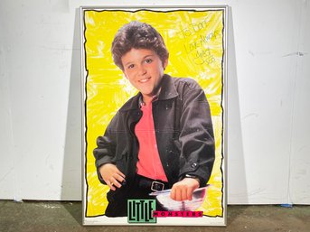 An Original Fred Savage Signed Lobby Card 'Little Monsters'