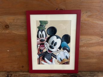 Mickey Mouse Framed Print