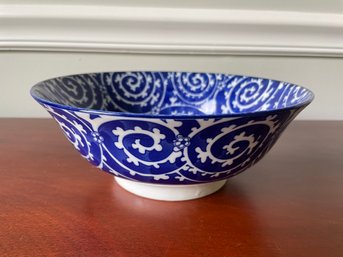 Rocher Blue Stoneware Bowl