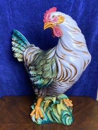 Italian Ceramic Hen Sculpture