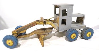 Vintage Marx Pressed Steel Construction Toy Power Grader