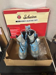 Schwinn Quality Breeze Women's Adjustable Skates EST 1895 In Original Box 76MM Wheels. RC/B5