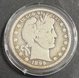 1899-O Barber Silver Half Dollar