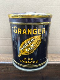 Granger Rough Cut Pipe Tobacco Tin 6 1/2' Tall