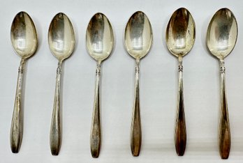 6 Vintage Gorham Sterling Silver Spoons