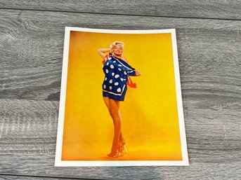 Marilyn Monroe Pin Up Photo 8x10