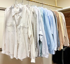 Fine Shirts By Armani, Valentino, And More - Large To XXL Mens Sizes