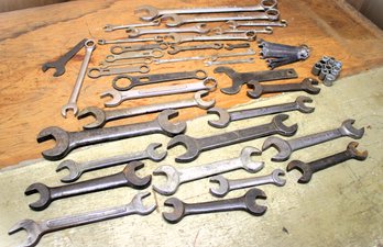 Mixed Wrenches And Sockets From Craftsman, Dunlap, Barcalo Buffalo, Billings, Etc.