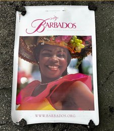 A Vintage Barbados Travel Poster