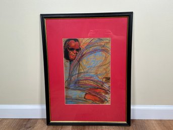Ray Charles 'Blue Cookin' Lithograph