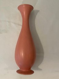 Mid-Century Redwing Pottery Bud Vase In Rose