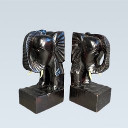 Large Elephant Book Ends