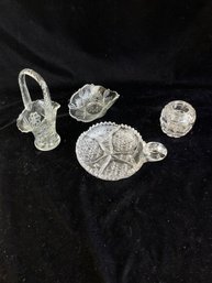 Cut Glass Mixed Lot