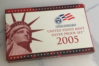 2005 United States Mint Silver Proof Set