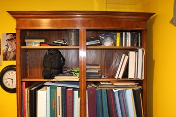Inlay Mahogany Bookcase