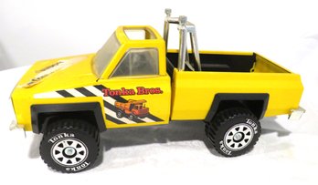 Vintage Tonka Bros Construction Boss Toy Pick Up Truck