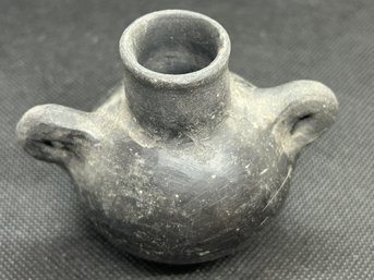 Diminutive Blackware Olla Vessel- Possibly Pre-Columbian