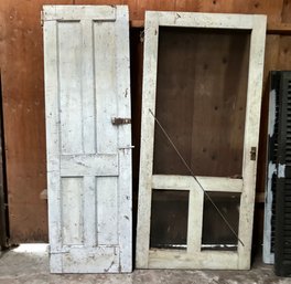 A Pair Of Farmhouse Doors