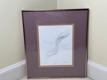 Robert Sexton 'Legacy' 483/600 Quill Pen Drawing Limited Edition Pencil Numbered And Signed Framed Print