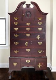 An Antique Cherry Highboy - High Quality American Craftsmanship!