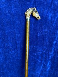 Horse Head Walking Cane 2 Of 2