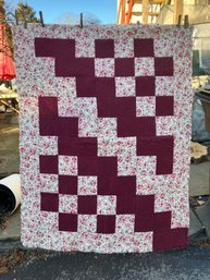 Pias Crafts - Craft  Flannel Tie Quilt