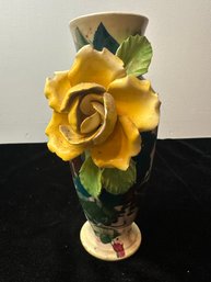 Vintage Handcrafted Ceramic Vase