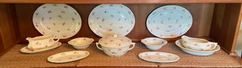 Crooksville China Little Bouquet Serving Dishes