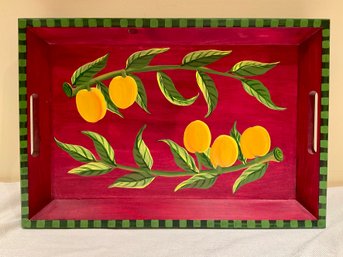 Sherwood Forest Design Painted Tray